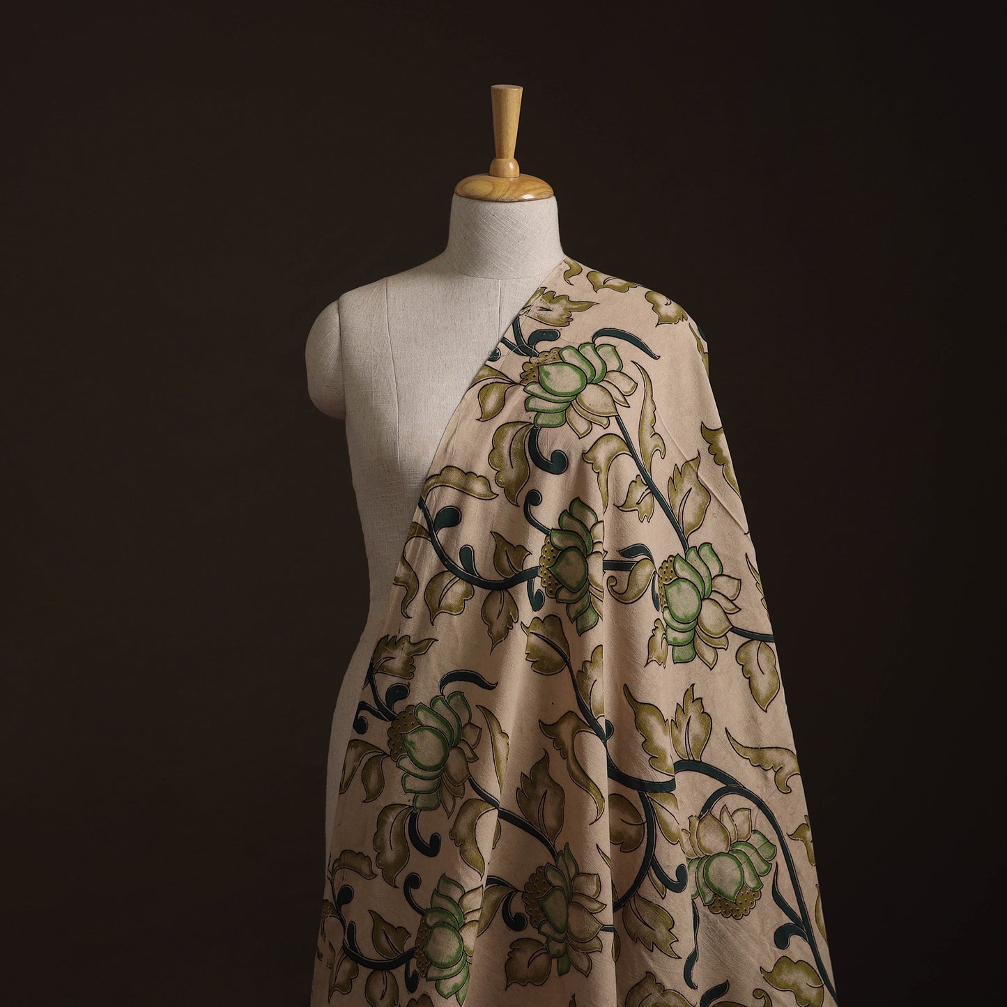 Kalamkari Printed Cotton Fabric 18