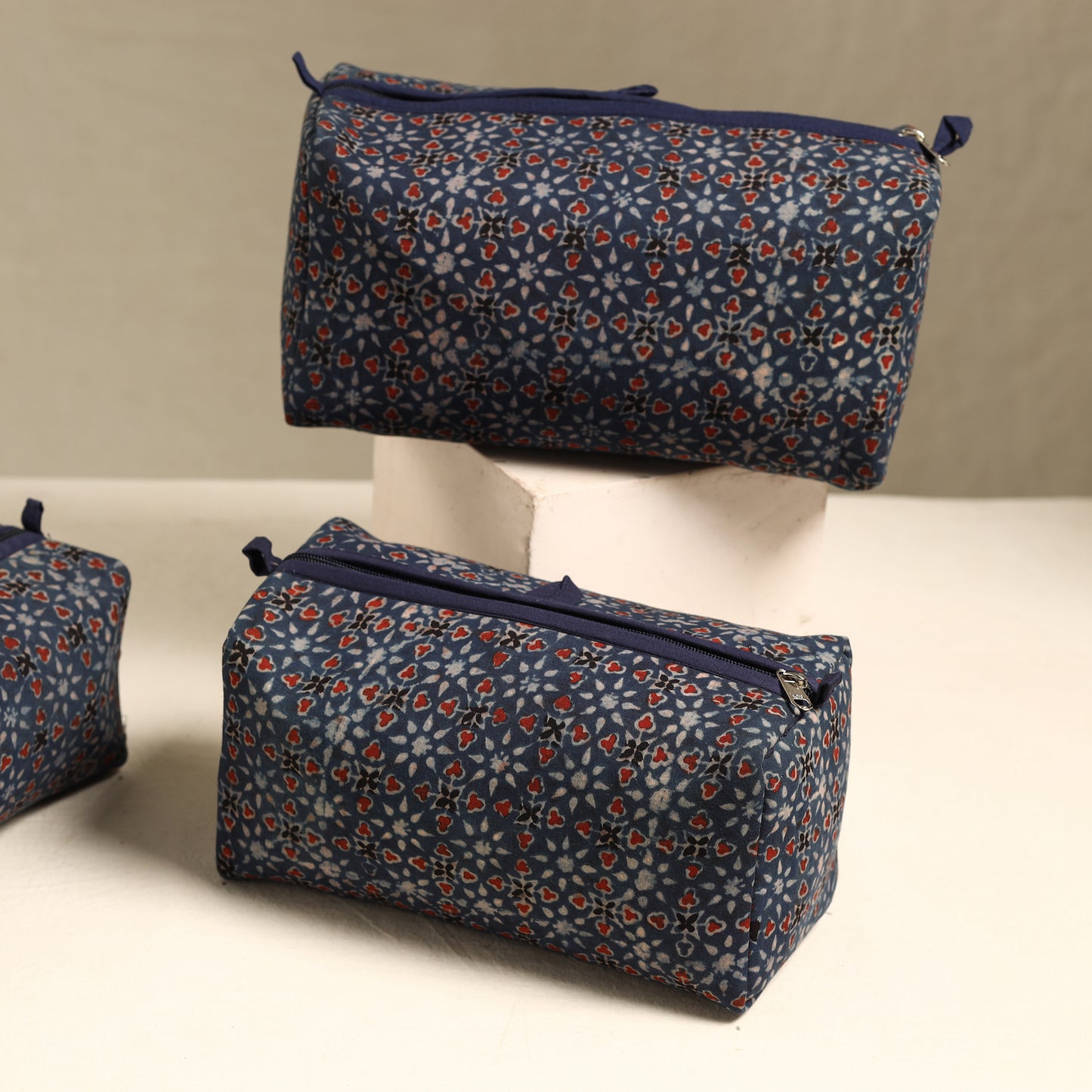 Cotton Toiletry Bag Set