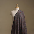Kutch Hand Block Ajrakh Print Natural Dyed Cotton Fabric 40