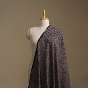 Kutch Hand Block Ajrakh Print Natural Dyed Cotton Fabric 40