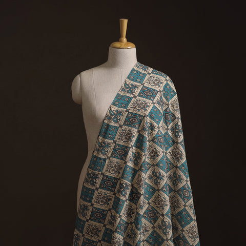 Kalamkari Printed Cotton Fabric 11