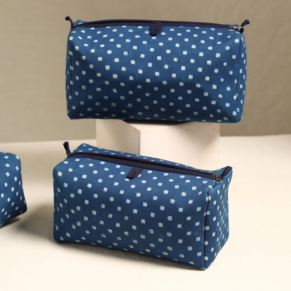 Cotton Toiletry Bag Set