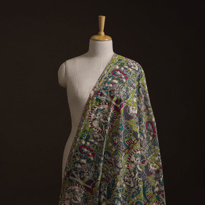 Kalamkari Printed Cotton Fabric 15