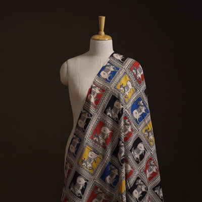 Kalamkari Printed Cotton Fabric 25