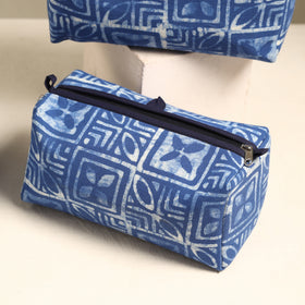  Handmade Cotton Toiletry Bags (Set of 3) 25 