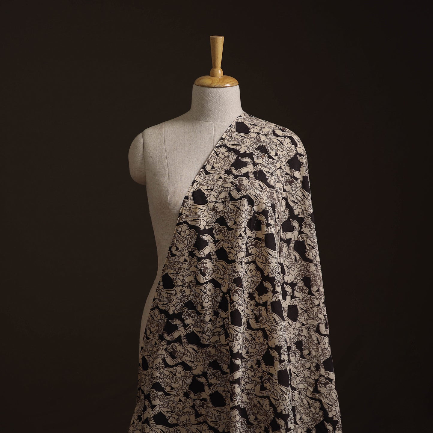 Kalamkari Printed Cotton Fabric 33