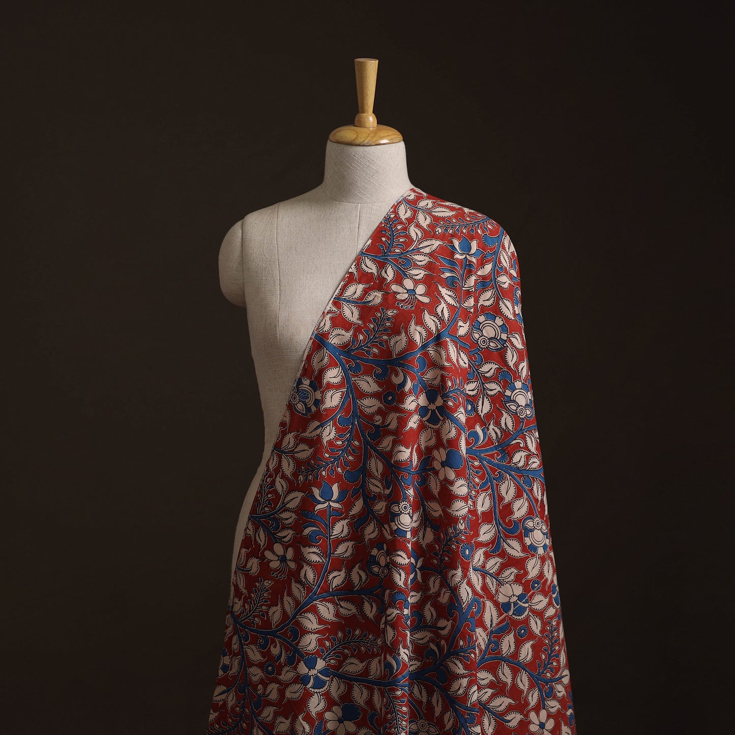 Kalamkari Printed Cotton Fabric 35