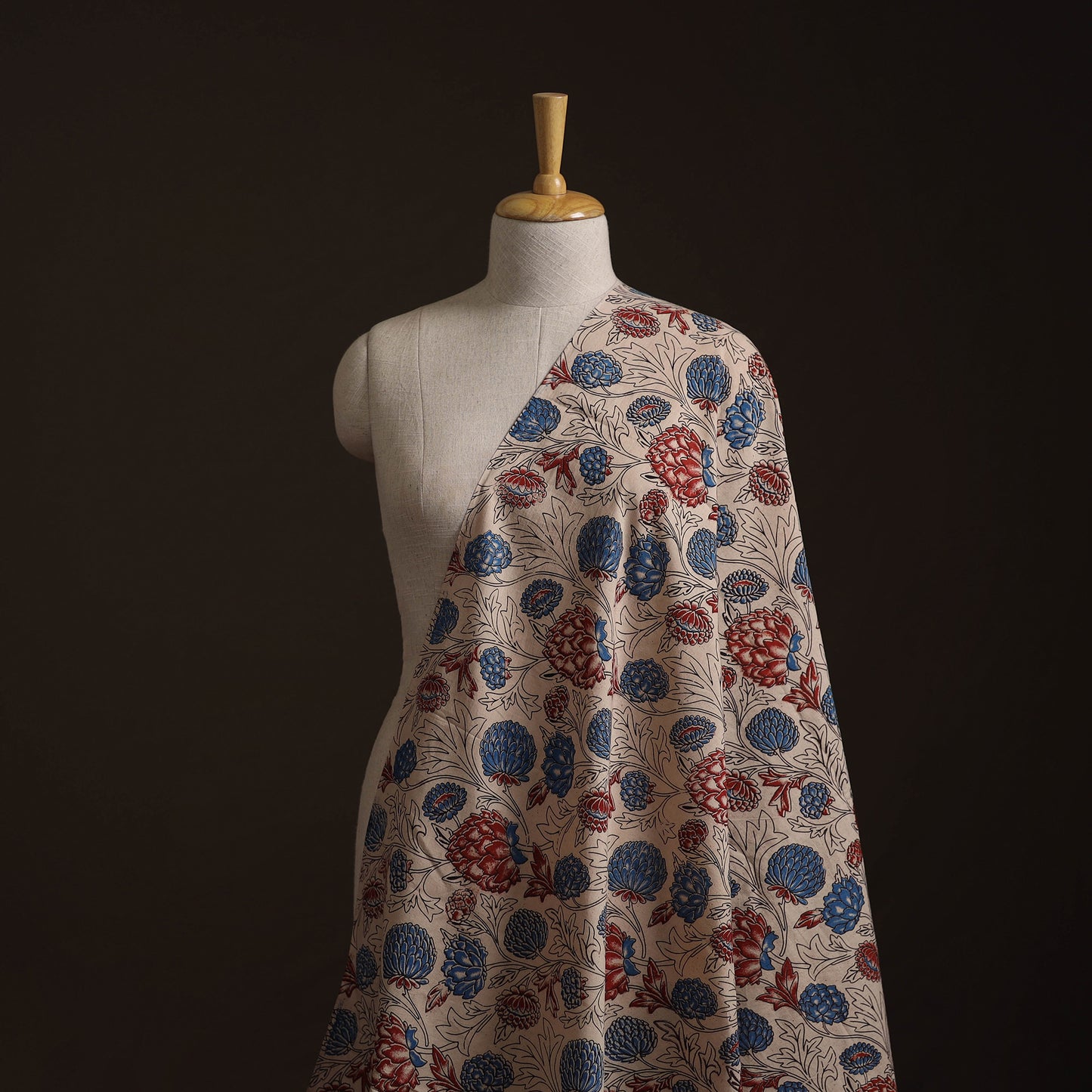 Kalamkari Printed Cotton Fabric 36