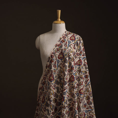 Kalamkari Printed Cotton Fabric 37