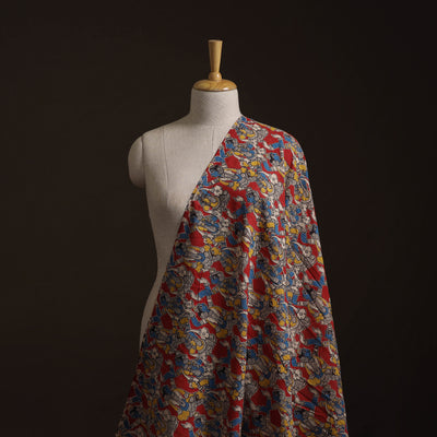 Kalamkari Printed Cotton Fabric 42