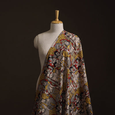 Kalamkari Printed Cotton Fabric 46
