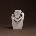 Tribal Odisha Dokra Thread & Shell Work Handmade Necklace 02