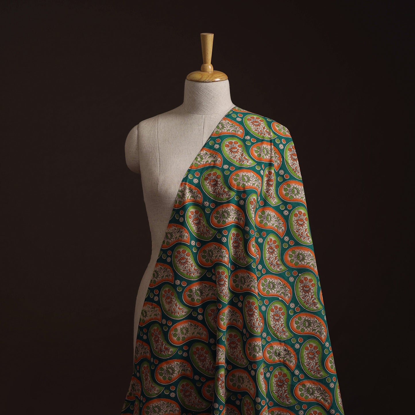 Kalamkari Printed Cotton Fabric 58