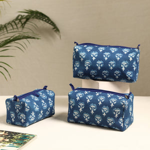 Handmade Cotton Toiletry Bags (Set of 3) 30