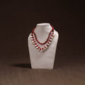 Tribal Odisha Dokra Thread & Shell Work Handmade Necklace 05
