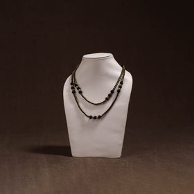 Tribal Odisha Dokra Threadwork Handmade Long Necklace 07
