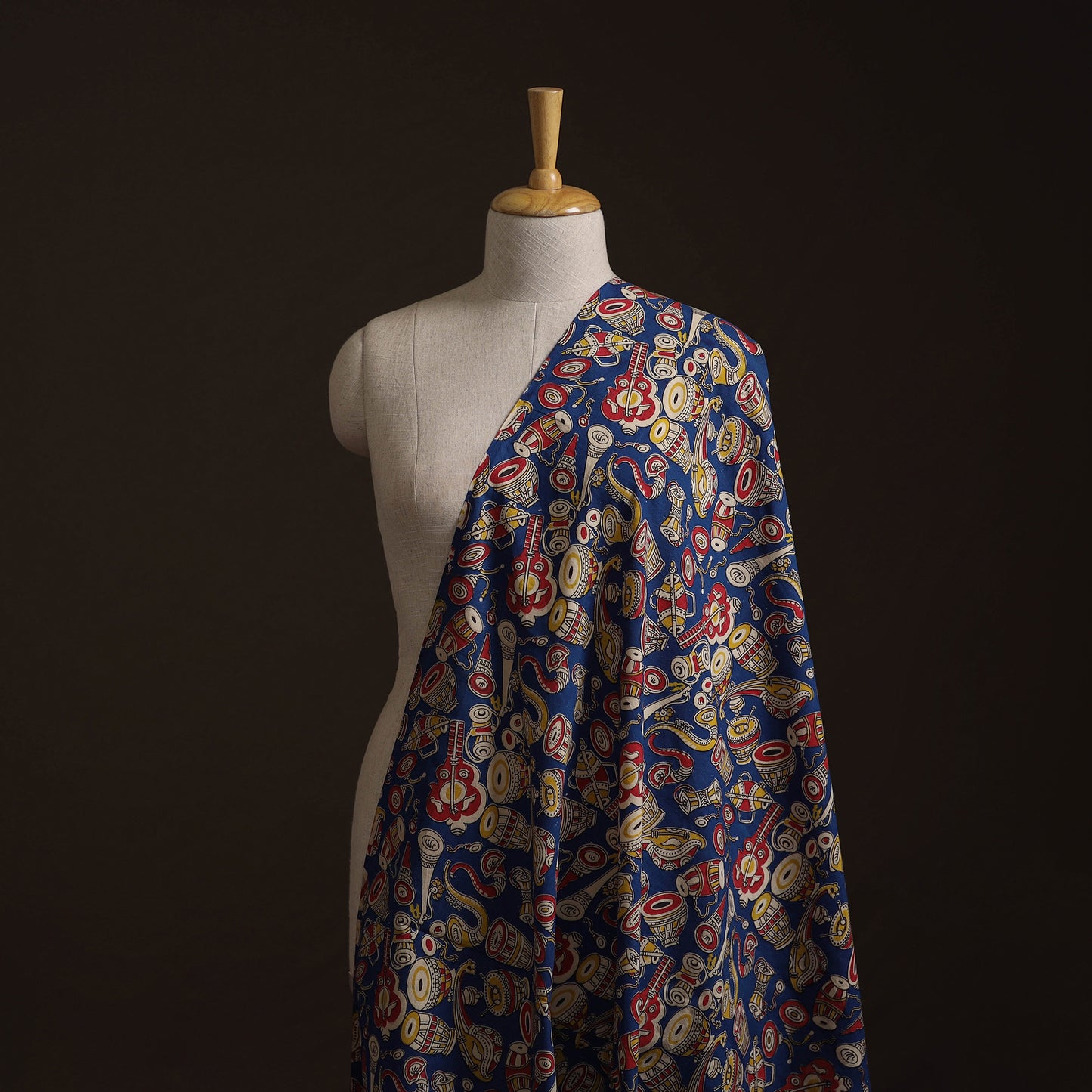 Kalamkari Printed Cotton Fabric 64