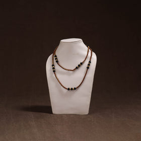Tribal Odisha Dokra Threadwork Handmade Long Necklace 11