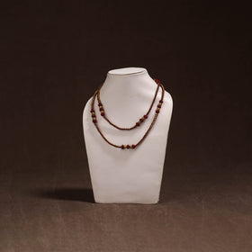 Tribal Odisha Dokra Threadwork Handmade Long Necklace 13
