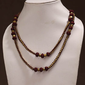 Tribal Odisha Dokra Threadwork Handmade Long Necklace 15