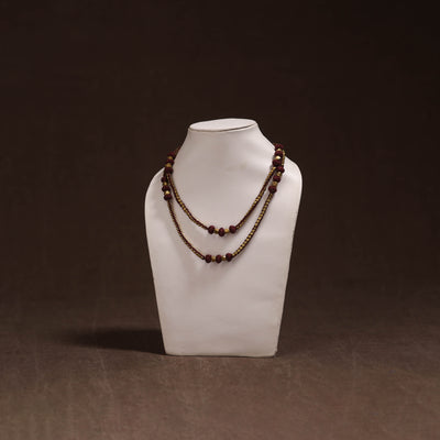 Tribal Odisha Dokra Threadwork Handmade Long Necklace 15