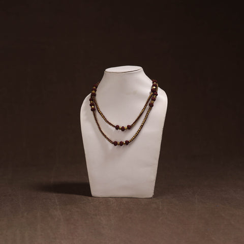 Tribal Odisha Dokra Threadwork Handmade Long Necklace 15