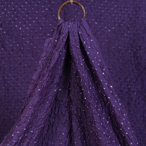 Kutch Bandhani Tie-Dye Chanderi Silk Fabric 02