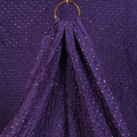 Kutch Bandhani Tie-Dye Chanderi Silk Fabric 02