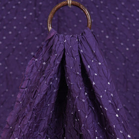 Kutch Bandhani Tie-Dye Chanderi Silk Fabric 02