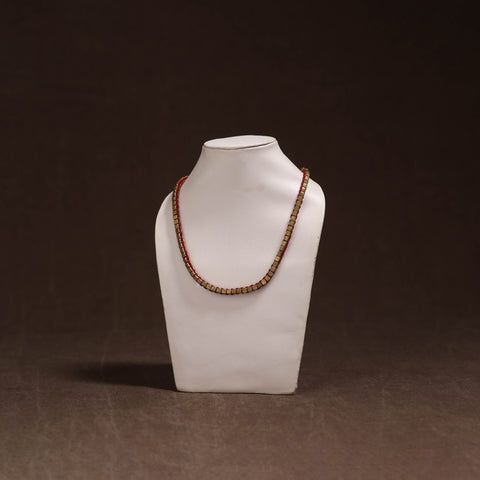 Tribal Odisha Dokra Threadwork Handmade Long Necklace 21