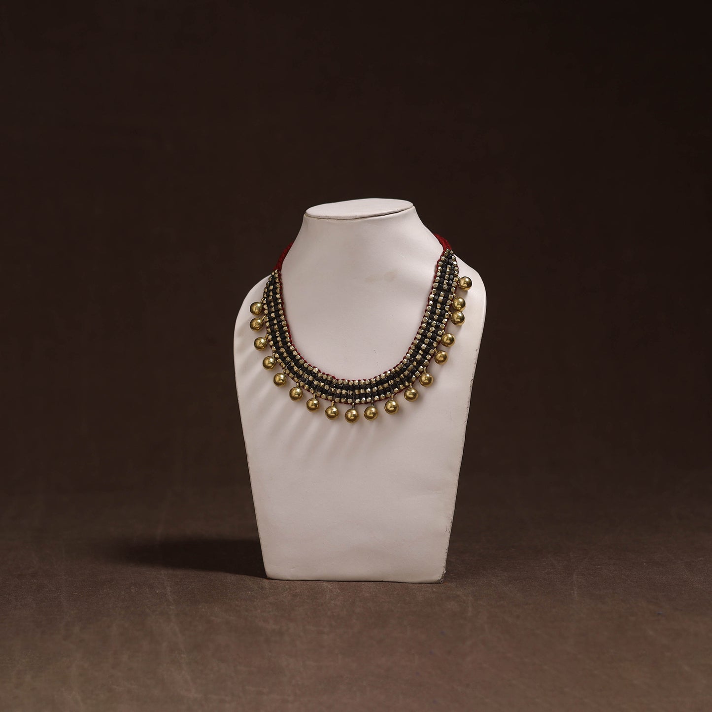 Tribal Odisha Dokra Threadwork Handmade Choker Necklace 22
