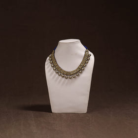 Tribal Odisha Dokra Threadwork Handmade Choker Necklace 23