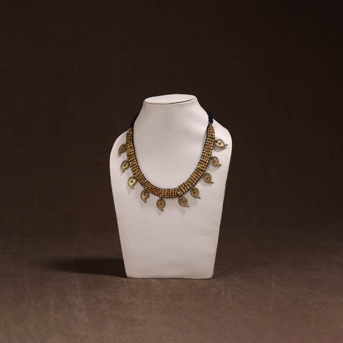 Tribal Odisha Dokra Threadwork Handmade Choker Necklace 24