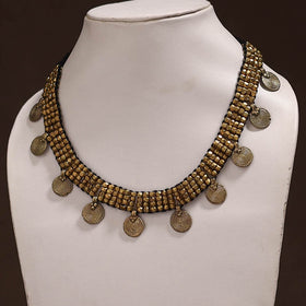 Tribal Odisha Dokra Threadwork Handmade Choker Necklace 25
