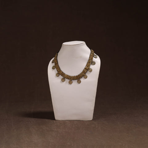 Tribal Odisha Dokra Threadwork Handmade Choker Necklace 25