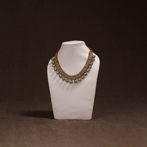 Tribal Odisha Dokra Threadwork Handmade Choker Necklace 26