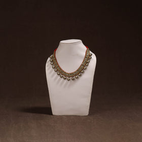 Tribal Odisha Dokra Threadwork Handmade Choker Necklace 26