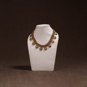 Tribal Odisha Dokra Threadwork Handmade Choker Necklace 27