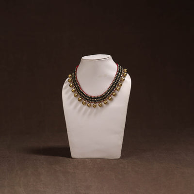 Tribal Odisha Dokra Threadwork Handmade Choker Necklace 28