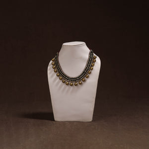Tribal Odisha Dokra Threadwork Handmade Choker Necklace 29