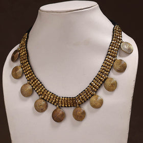 Tribal Odisha Dokra Threadwork Handmade Choker Necklace 30