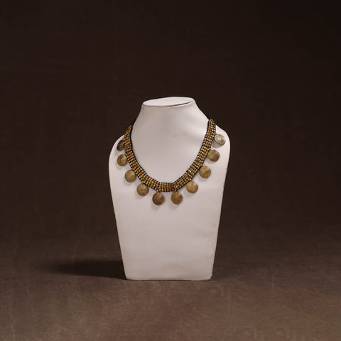 Tribal Odisha Dokra Threadwork Handmade Choker Necklace 30