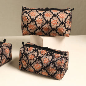  Handmade Cotton Toiletry Bags (Set of 3) 36 