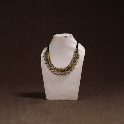 Tribal Odisha Dokra Threadwork Handmade Choker Necklace 35