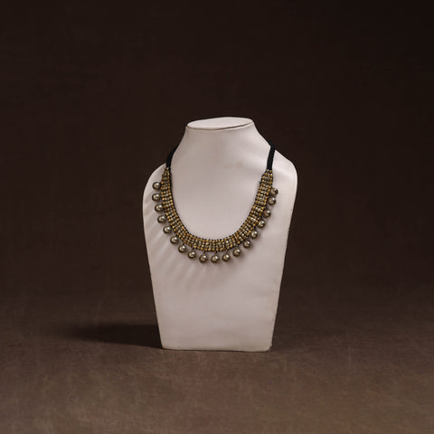 Tribal Odisha Dokra Threadwork Handmade Choker Necklace 35