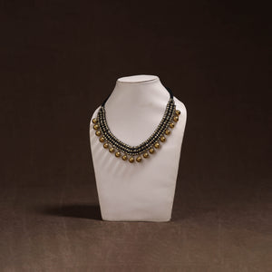 Tribal Odisha Dokra Threadwork Handmade Choker Necklace 36