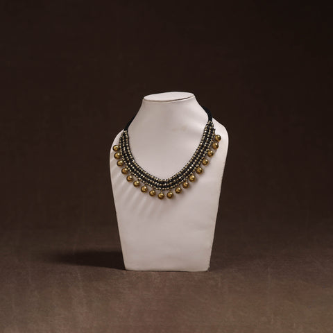 Tribal Odisha Dokra Threadwork Handmade Choker Necklace 36