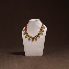Tribal Odisha Dokra Threadwork Handmade Choker Necklace 37