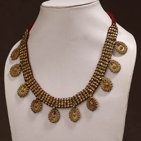 Tribal Odisha Dokra Threadwork Handmade Choker Necklace 39