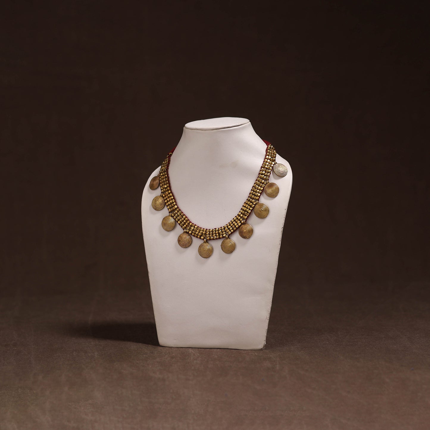 Tribal Odisha Dokra Threadwork Handmade Choker Necklace 40